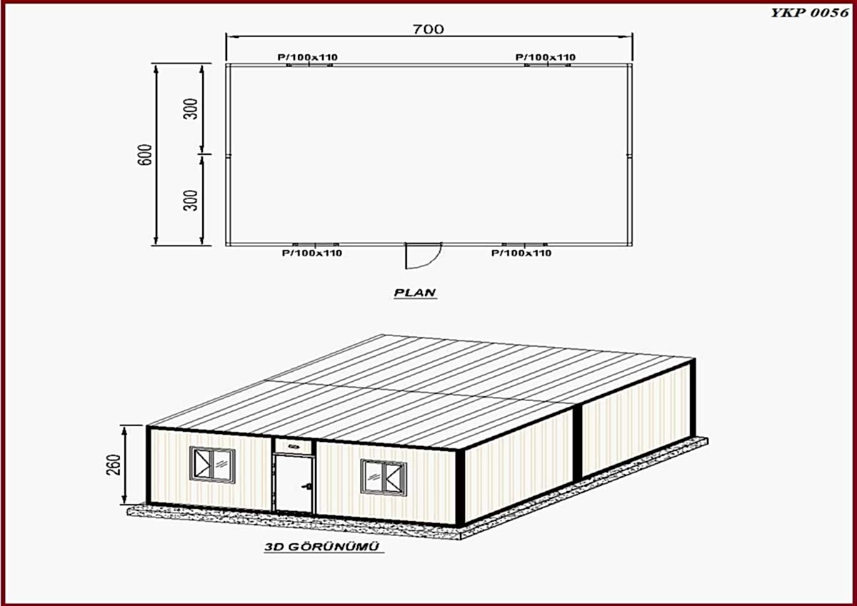 Şantiye Tipi Konteyner Sistemler