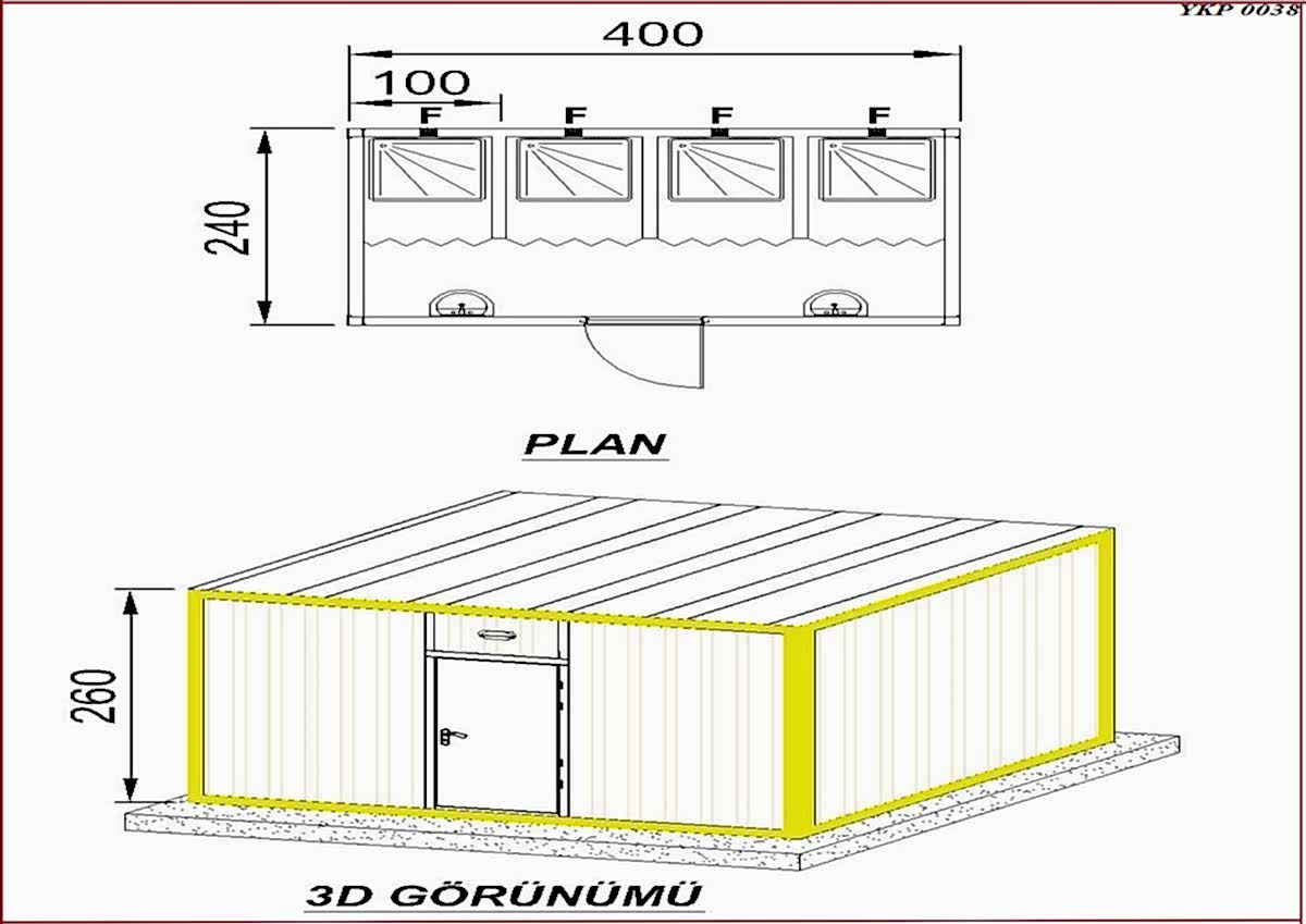 Şantiye Tipi Wc Ve Duşlar Sistemler