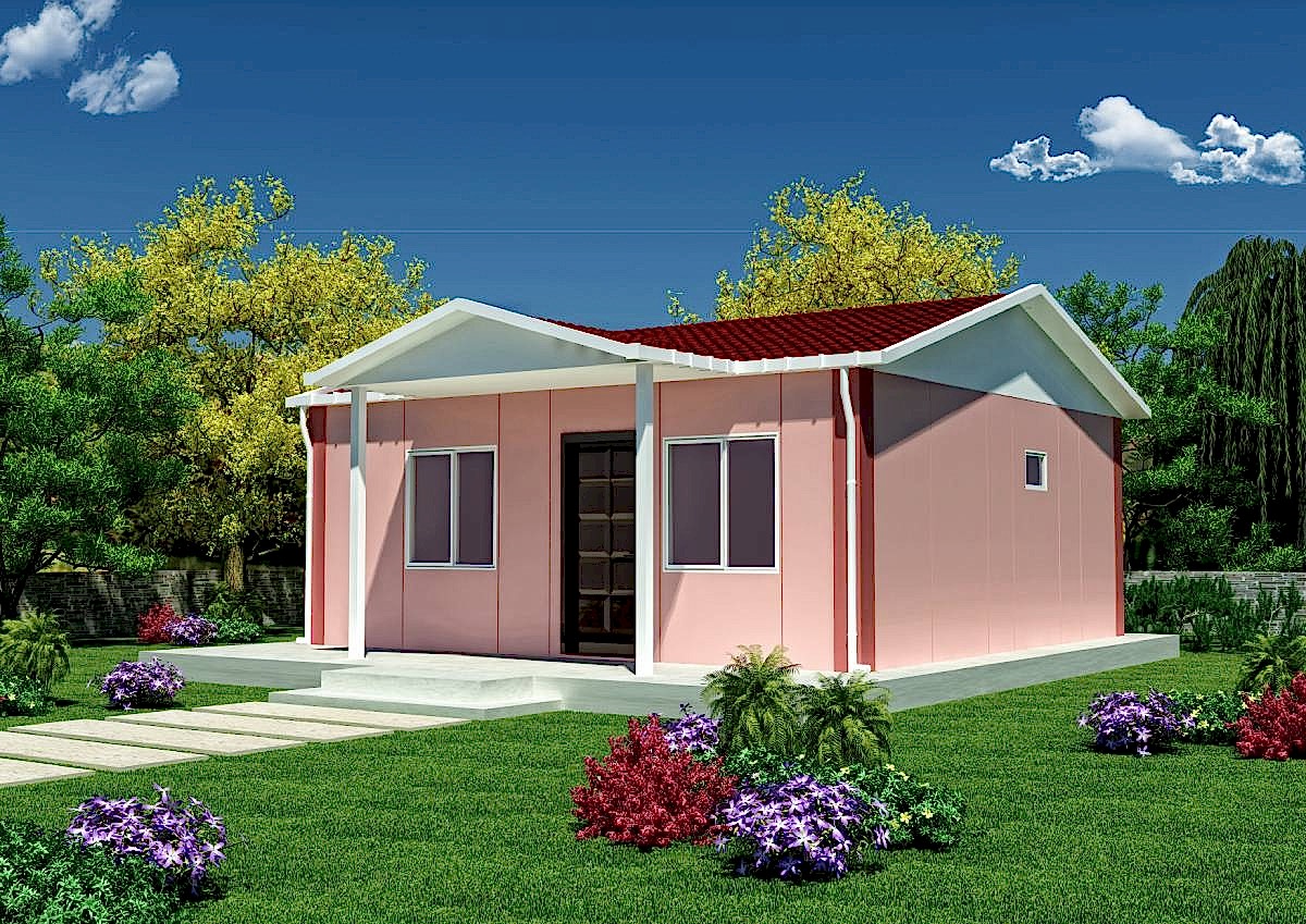 45 m2 Prefabrik Tek Katlı Konut